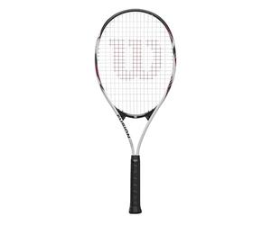 Wilson Fusion XL Tennis Racket, Aluminium, Head-Light (grip-heavy) balance, 291 g, 69.9 cm length