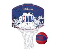WILSON generic logo NBA mini team hoop set [blue/white/red]