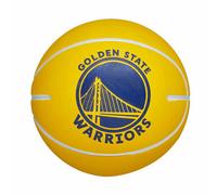Wilson Basketball, NBA Dribbler, Golden State Warriors, Outdoor and indoor, Size: Child-sized, Blue, Youth