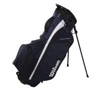 Wilson Feather Stand Bag, Navy/White