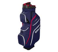 WILSON 2025 I-LOCK 4 GOLF CART BAG - NAVY / WHITE / RED