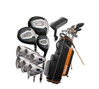 Wilson Golf Mens X31 Advantage Complete Package Set - Steel With Stand Bag - 1" Longer