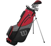 Wilson Golf Pro Staff SGI Half Set, Golf Club Set for Men, Right-Handed, Suitable for Beginners and Advanced, Graphite, Red, WGG150001