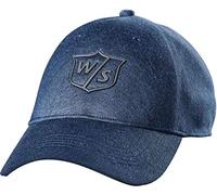 Wilson Golf W/S One Touch Hat for Men, Light grey, Cotton, Adjustable Size