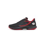 Wilson Hurakn Lite Men's Padel Shoes, Stylish Design, Breathable Ease, Energetic Support, Dependable Grip, Colour: Black/Infrared/White, Size: 7 1/2