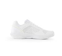 Wilson Hurakn Pro V2 Women's Padel Shoe, White/White/Silver, 7 UK