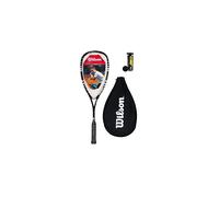 Wilson Hyper Hammer 120 PH Squash Racket + 3 Dunlop Squash Balls