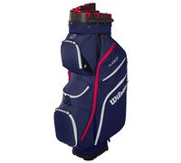 WILSON 2025 I-LOCK 4 GOLF CART BAG - NAVY / WHITE / RED