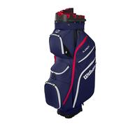 WILSON 2025 I-LOCK 4 GOLF CART BAG - NAVY / WHITE / RED
