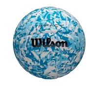 Wilson Impact Gen Green Volleyball, Expertly Crafted with a Pressure Lock Bladder and a Sustainable EVA Cover, Great for Indoor Use, Colour: Blue/White, Official Size