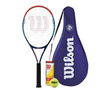 Wilson Impact Tennis Racket & 3 Tennis Balls (Racket, RG Cover & Tennis Balls)