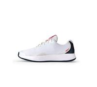 Wilson Intrigue Lite Women's Tennis Shoes, Female-Focused Design, Provides Dynamic Comfort and Adaptable Court Play, Colour: White/Navy Blazer/Dubarry, Size: 3.5