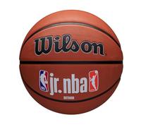 Wilson Jr NBA Authentic Basketball, Crafted for Exceptional Grip, Reliable Bounce and Long-lasting Air Retention, Colour: Brown, Size: 7