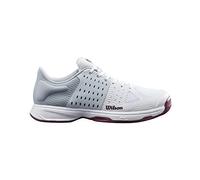 Wilson Women's Tennis Shoes, KAOS COMP W, White/Light Blue/Grey, Size: 5.5, For All Surfaces, All Player Types, WRS327640E055