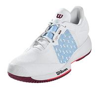Wilson KAOS Swift W Tennis Shoe White/Chambray Blue/Fig 6.5