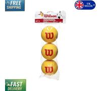 Wilson Kid's Beginner Foam Tennis Balls - 3 Pack for Outdoor Play & Practice
