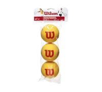 Wilson Kid's Starter Foam Tennis Balls (Pack of 3) - Yellow/Red