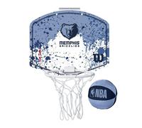 WILSON memphis grizzlies NBA mini team hoop set [sky/white]