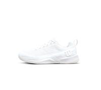 WILSON Men’s Rush Pro 4.5 Tennis Shoes, White/Black, 9