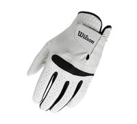 Wilson Men's Golf Glove, Size: M, Left hand, MLH, White, Feel Plus, WGJA00064M