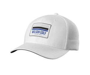 Wilson Mens Golf Snapback Cap, White