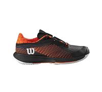 Wilson Men's KAOS Swift 1.5 Clay Sneaker, Black/Phantom/Shocking Orange, 7 UK