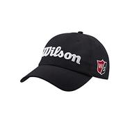Wilson Men's Pro Tour Baseball Cap, Black/White, One Size UK