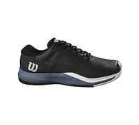 Wilson Men's Rush Pro Ace Clay Sneaker, Black/China Blue/White, 9.5 UK