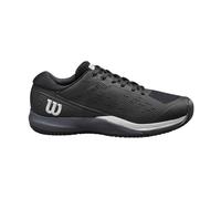 Wilson Men's Rush Pro Ace Tennis Shoes, Black/Ombre Blue/White, 9.5 UK