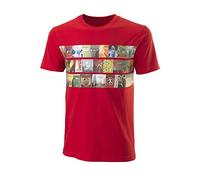Wilson Men's T-Shirt, PHOTO CTN T-Shirt, Cotton, Red (Wilson Red), Size XL, WRA798503XL