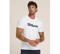 Wilson Mens Tennis Easy Street T-Shirt, White, Size M, Men White