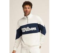 Wilson Mens Tennis Parkside Half Zip, Beige, Size 2Xl, Men Beige
