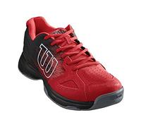 Wilson Men's Tennis Shoes, KAOS STROKE, Grey/White/Blue, Size: 7, For All Surfaces, All Player Types, WRS328150E070