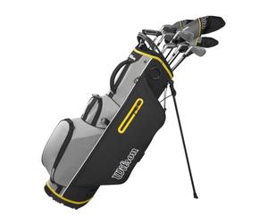 WILSON Men's Ultra HL Golf Club Set with Stand Bag Golf Complete Set Iron Wood Driver Bag (Right/Standard Length, with Steel Shaft)
