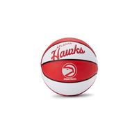 Wilson Mini-Basketball, Team Retro Model, ATLANTA HAWKS, Outdoor, Rubber, Size: MINI