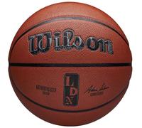Wilson NBA Authentic Indoor/Outdoor City Basketball, 7, Brown