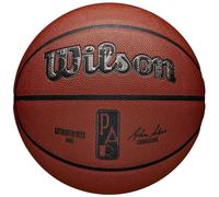Wilson NBA Authentic Indoor/Outdoor City Basketball, 7, Brown