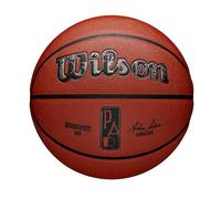 Wilson NBA Authentic Indoor/Outdoor City Basketball, 7, Brown