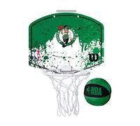 Wilson Nba Boston Celtics Team Mini Hoop Basketball Set Merch Green