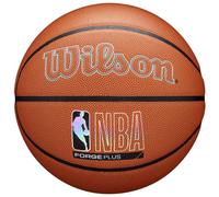 Wilson NBA Forge Plus Indoor/Outdoor Basketball, Brown, 7