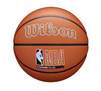 Wilson NBA Forge Plus Indoor/Outdoor Basketball, Brown, 7