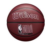 WILSON NBA Forge Plus Indoor/Outdoor Basketball - Maroon, Size 6-28.5"