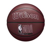 WILSON NBA Forge Plus Indoor/Outdoor Basketball - Maroon Size 7-29.5""""
