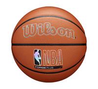 Wilson NBA Forge Plus Indoor/Outdoor Basketball, Brown, 7