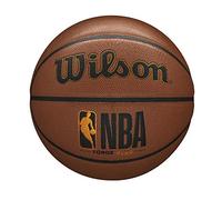 Wilson NBA Forge Series Indoor/Outdoor Basketball - Forge Plus, Brown, Size 5-27.5"