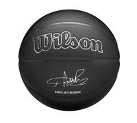 Wilson NBA Nightmode Basketball - Giannis, Black, 7