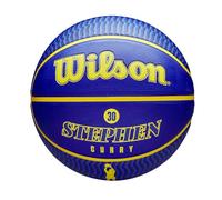 Wilson NBA Player Icon Outdoor Stephen Curry Size 7 Yellow