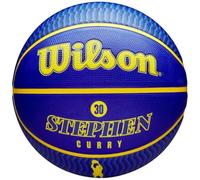 Wilson NBA Player Icon Stephen Curry ball for basket WZ4006101XB7