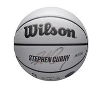 Wilson Basketball NBA Player Icon UV – Curry – Grey – Size 7