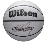 Wilson Basketball NBA Player Icon UV – Curry – Grey – Size 7